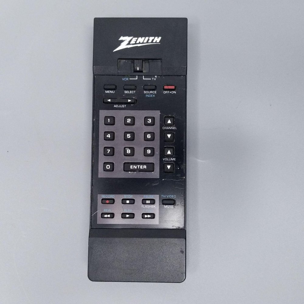 Zenith TV VCR 14-965D Remote Control 124-157-02